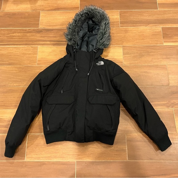 Vintage The North Face Women's Hyvent Goose Down Bomber Puffer